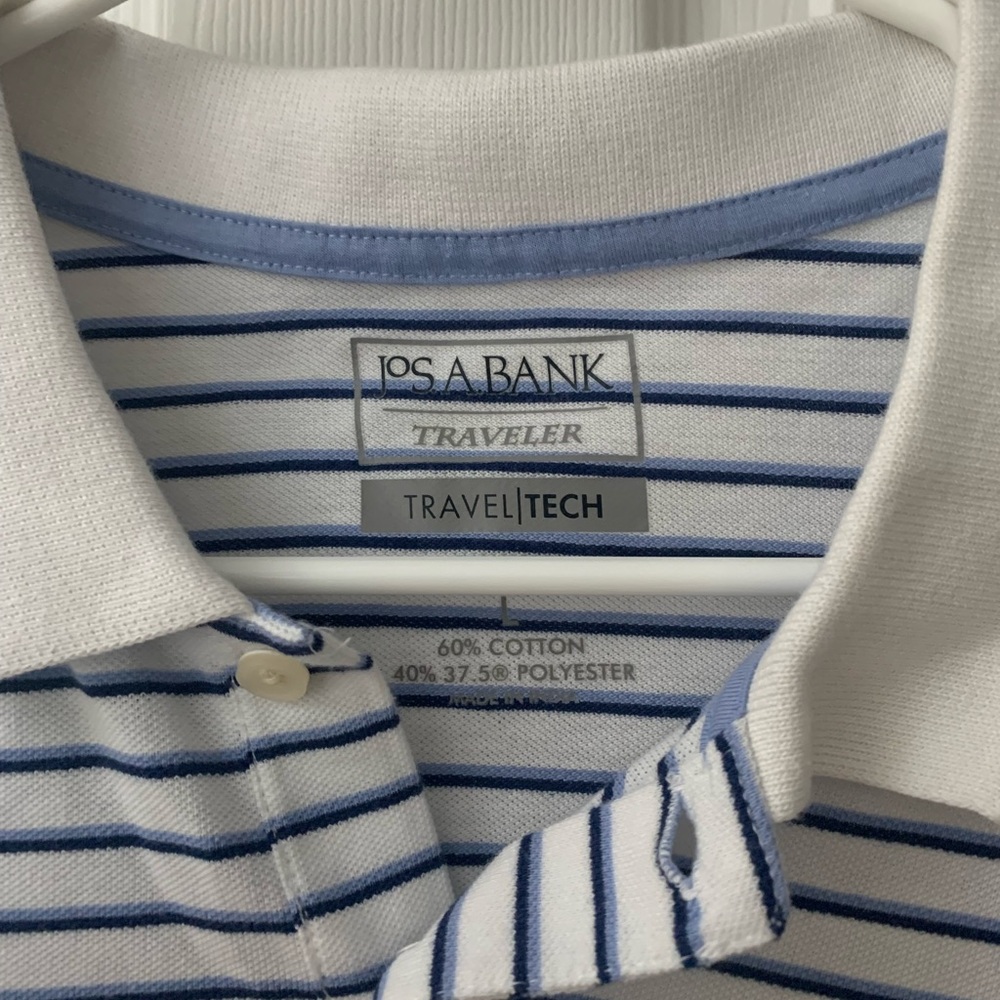 Joseph A Bank polo shirt size L